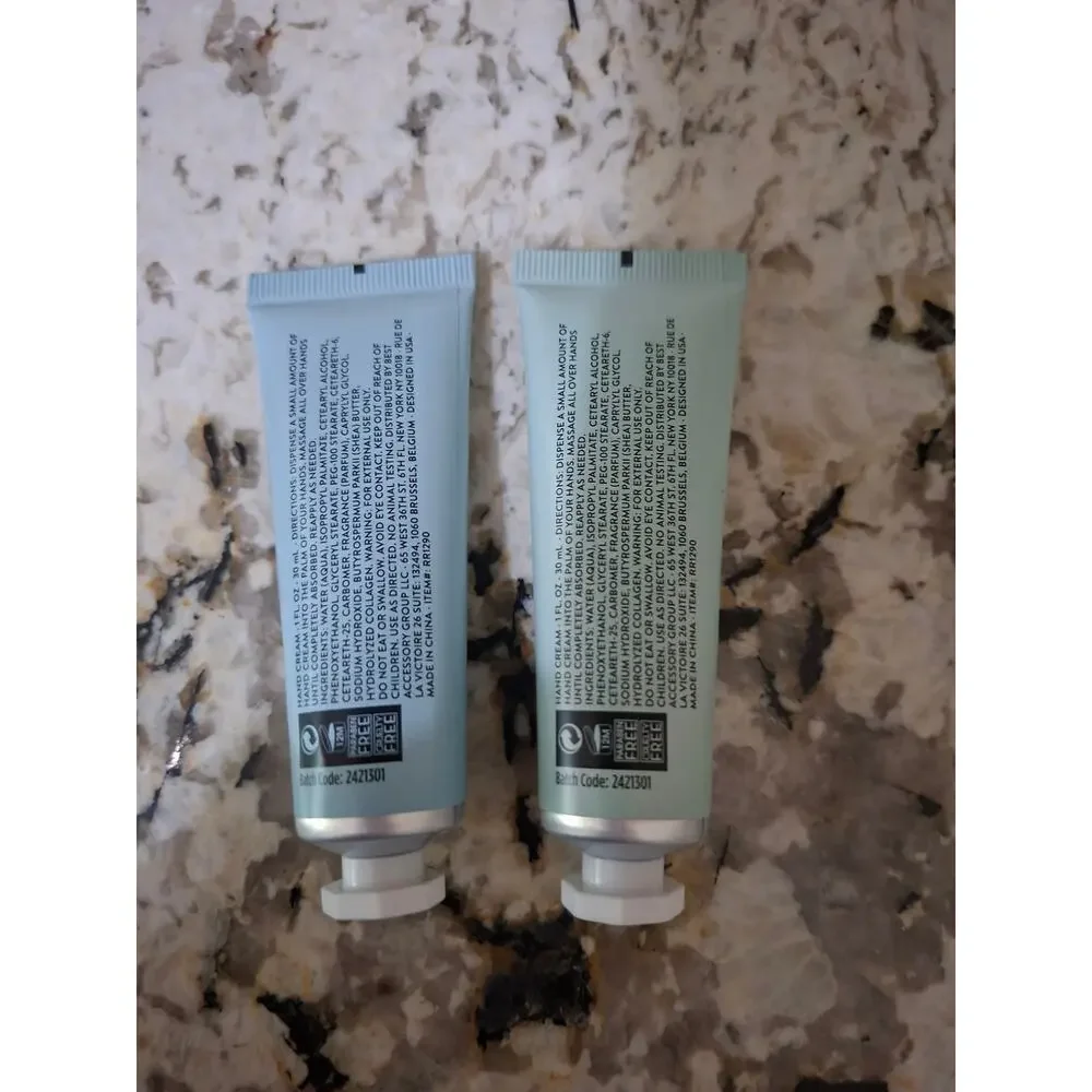 Rachel Roy Hand Cream x2 30ml ea Indian Neroli & Cool Mint New